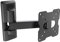 Meliconi CME ER 100 - Supporto TV con braccio estendibile inclinabile e ruotabile, Adatto per TV a Schermo Piatto fino da 14 a max 25’’ (36 - 63 cm), VESA (in mm): 50x50, 75x75, 100x100