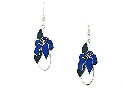 Art Nouveau Style Floral Earrings