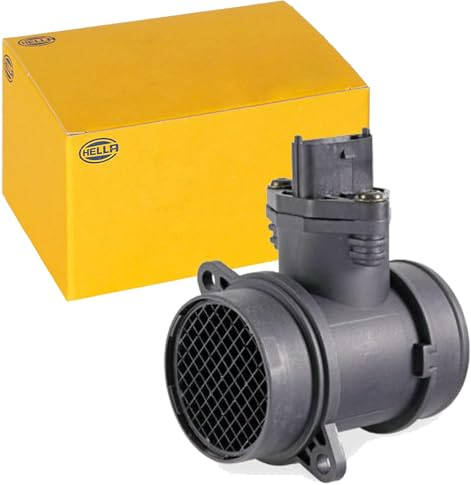 HELLA 8ET 009 142-741 Air Mass Sensor - 5-pin connector - Pipe-neck