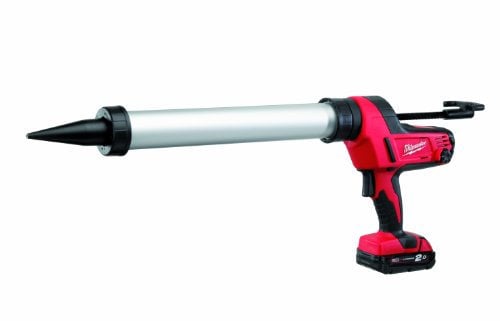 Milwaukee C18 PCG/600A-201B - Pistola per sigillanti da 600 ml, corpo tubolare in alluminio