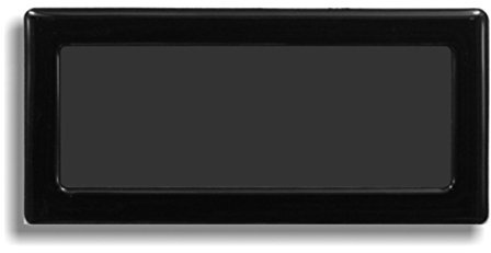 DEMCiflex Ersatzteil Dust Filter 2x40mm, Square Black, 1 x Filter, DF0077 (Black, 1 x Filter)