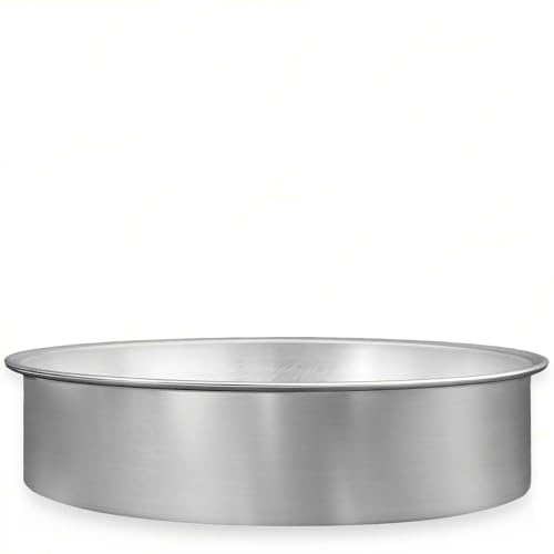 TORTIERA DRITTA ALLUMINIO TORTA AMERICANA (30 Centimetri, 10 Centimetri)