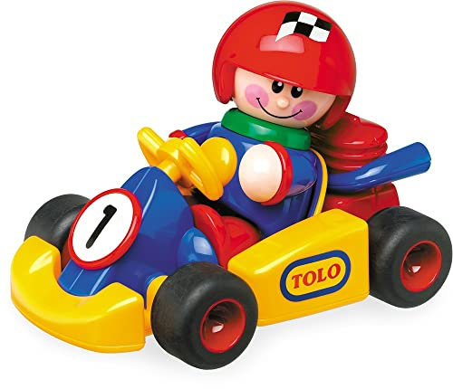 Spielset Go Kart mit Spielfigur, First Friends, ab 12 Monaten, ca. 17 x 11,5 x 8 cm