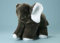 EBO 82640 - Elefant, 40 cm lang, stehend, Grauer Webpelz