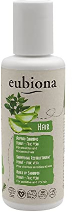 Eubiona Bio Henna Aloe Vera Retrukturierendes Shampoo, 200 ml