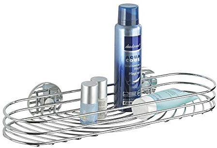 Turbo-Loc® Maxiablage, Befestigen ohne bohren aus hochglanzpoliertem, verchromtem Stahl