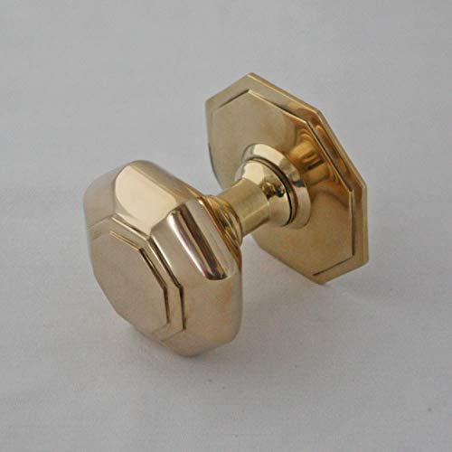 Georgian Brass Octagonal Door Pull
