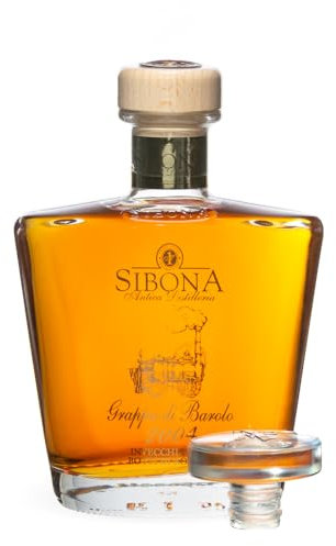 Sibona Grappa Barolo Special Reserve in Holzkiste limitiert Italien 0,7 Liter