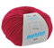Merinowolle zum Häkeln - 1 Knäuel Merino Wolle Himbeere (Fb 8997) - Pinke Wolle zum Stricken - Wolle Mix + GRATIS Myoma Label - 50g/120m - Myoma Wolle - weiche Wolle - Merinogarn