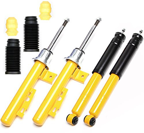 4X SPORT-STOßDÄMPFER GASDRUCK SPORTDÄMPFER VORNE HINTEN + STAUBSCHUTZ - SMART FORTWO 451