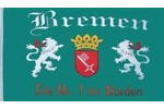 FRIP - Versand Bremen Die Nr. 1 im Norden Fussball Fahne Flagge Grösse 1,50x0,90m
