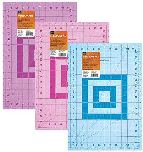 Fiskars 183700-1002 Fashion Schneidematte, 30,5 x 45,7 cm, Violett