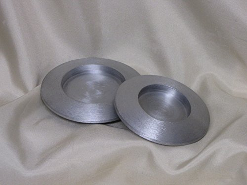 Kerzenhalter/Kerzenteller ; für Taufkerzen und Kommunionkerzen in 6 cm ; M 24