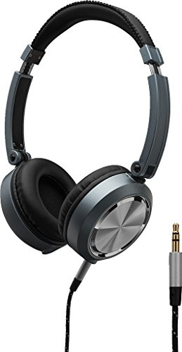 MONACOR MD-460 Design-Stereo-Kopfhörer, Offenes System, Ohrmuschel zusammenklapp- und drehbar, gepolsterte Ohrkissen, Kopfauflage, sehr gute akustische Performance