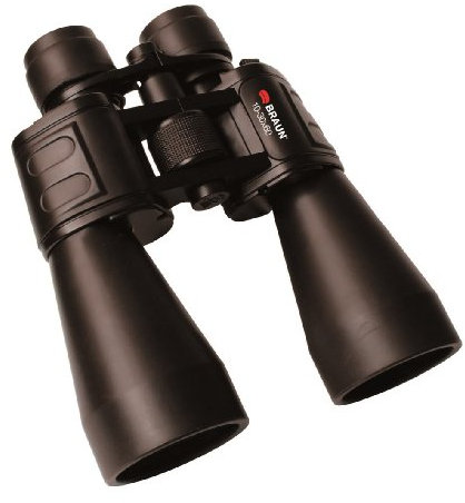 Braun Phototechnik Zoom-Fernglas 20117 10-30 x 60 mm Porro Schwarz 20117
