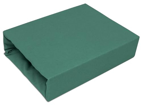 Best for Home elastisches Jersey Spannbettlaken | Spanbettlaken 80x180 cm | 100% Baumwolle und Jersey Spannbettlaken und Jersey Spann bettlaken | Warme Spann bettlaken