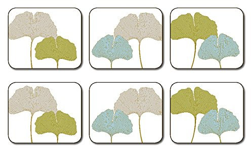 Jason Gingko Leaves Coasters - Set of 6