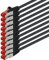 10x 2m - Cat 6 Network Cable Patch Cable Cat6 RJ45 SFTP - Black