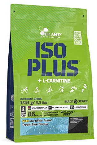 Olimp Sport Nutrition Iso Plus Powder Tropic Blue, 1er Pack (1 x 1.505 kg)