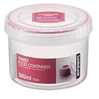 Lock & Lock runde Behälter, 1,3 l, transparent, Plastik, farblos, 360 ml