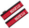 SPARCO 2er Set New SPC Belt Pads Schwarz/Grau Universal