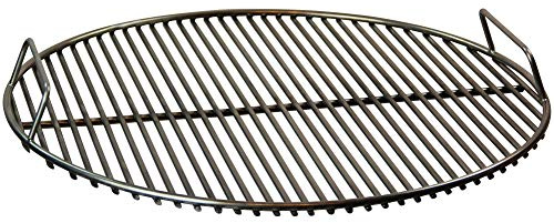 VEIKIN DESIGN Grillrost Edelstahl rund Ø 45 cm, passend für Weber Kugelgrill, Profi Nachrüstlösung, Stabdurchmesser 6 mm !!! (45 cm)