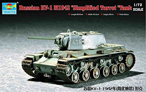 Trumpeter 07234 Modellbausatz Russian KV-1 (Model 1942)