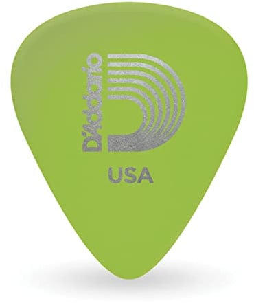 Planet Waves 1CCG4-10 Cellu-Glo Medium Guitar Picks (Pack of 10) | D’Addario celluloid guitar picks deliver classic tone, smooth feel, precise attack and reliable control for every style.