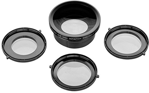 Raynox DCR 732 Wideangle Conversion Lens für 37mm/43mm/46mm Filter (0,7-Fach)