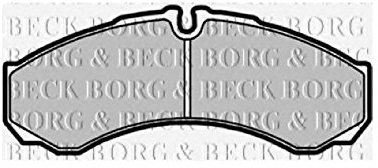Borg & Beck BBP1554 Brake Pads To Fit Iveco Daily 96-
