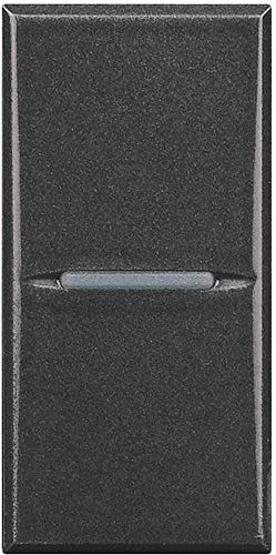 Conmutador cruce estrecho Axial Bticino Axolute HS4004 Antracita 1 modulo