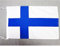 AZ FLAG - Flagge Finnland - 45x30 cm Mit Kordel - Finnische Fahne 30 x 45 Cm - Flaggen