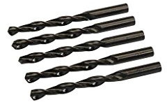 Silverline 973908 Metric HSS Jobber Bits, 10.5 mm - Pack of 5