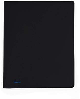 Favorit, Portalistino, 100 Buste Buccia D'Arancia, 22 x 30cm, Nero