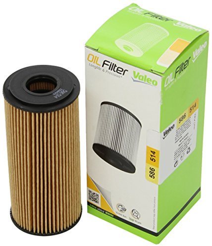 Valeo 586514 Filtro olio, Filtri motore elevati proprietà di filtrazione, durevolezza, applicazione facile e precisa