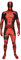 Morphsuits MLDPL Deadpool Marvel Ganzkörperkostüm, Luxus, L