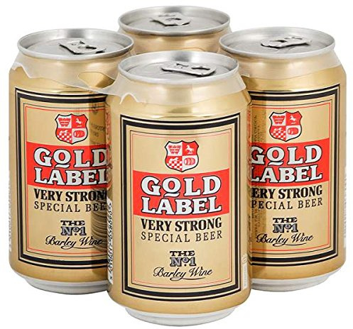 Gold Label Very Strong Special Beer (24 x 330ml Cans)