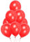 Red Balloons 100 Pack, Large 12 Inch Thick Latex Biodegradable Helium Party Balloons for Birthday, Wedding, Baby Shower, Valentine's Day Events Decoration for Balloon Arch Garland
