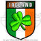 Irland Irish Irland Shamrock Schild 100 mm (10,2 cm) Vinyl Bumper Aufkleber, Aufkleber