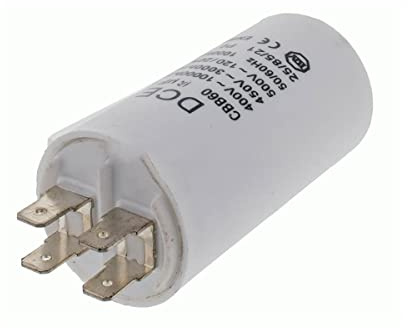 Recamania Condensador Trabajo Permanente Lavadora Standard 6 MF 450V