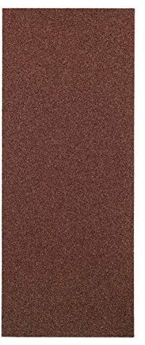 kwb Bandes abrasives 115x280 mm en corindon avec grain 40, encollage de haute qualité, support papier robuste, utilisation universelle pour le ponçage grossier du bois et du métal