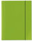 VELOFLEX 4432341 - Cartella Velocolor, DIN A3, cartella angolare, organizer, cartella da disegno, verde chiaro, 1 pezzo
