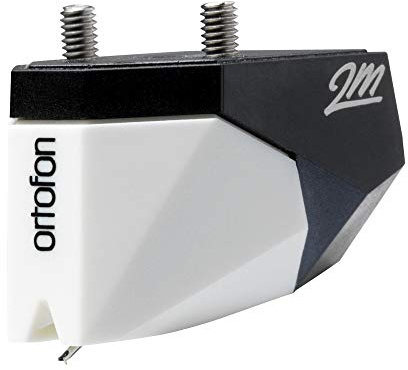 Ortofon 2M Mono Verso - Moving Magnet Tonabnehmer für die Headshell-Montage von unten | optimiert für Mono-Mikrorillen-LP-Platten | weiß/schwarz