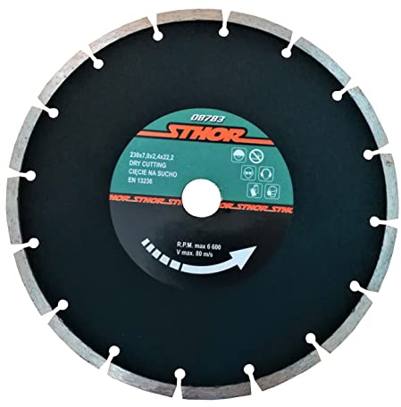 STHOR 08783 Diamantscheibe, segmentiert, 230 mm