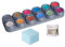 Grimas Pearl Water Make up Theaterschminke Kinderschminke 12 Farben Palette Schwamm Glitzer Set