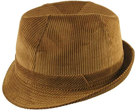 HUTX Hausmeister Krause Trilby-Cordhut Baumwolle beige 60