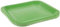 Solid Lime Green Square Paper Dinner Plates (22cm) 14 Count - Elegant, Disposable, Perfect for Parties & Events