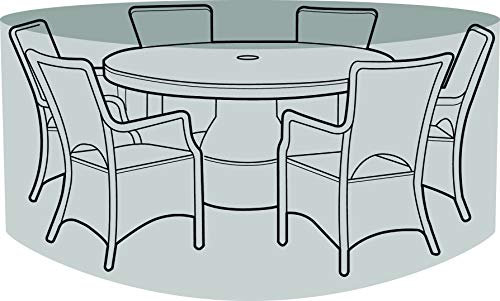 Garland 6-8 Seater Round Furniture Set Cover - Silver Grade (W1400)