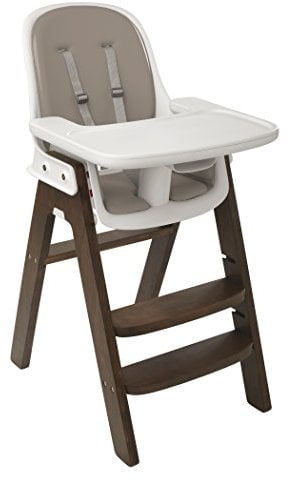 OXO Mini Sprout Hochstuhl - Graubraun/walnuss