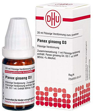 Panax Ginseng D 3 Dilution